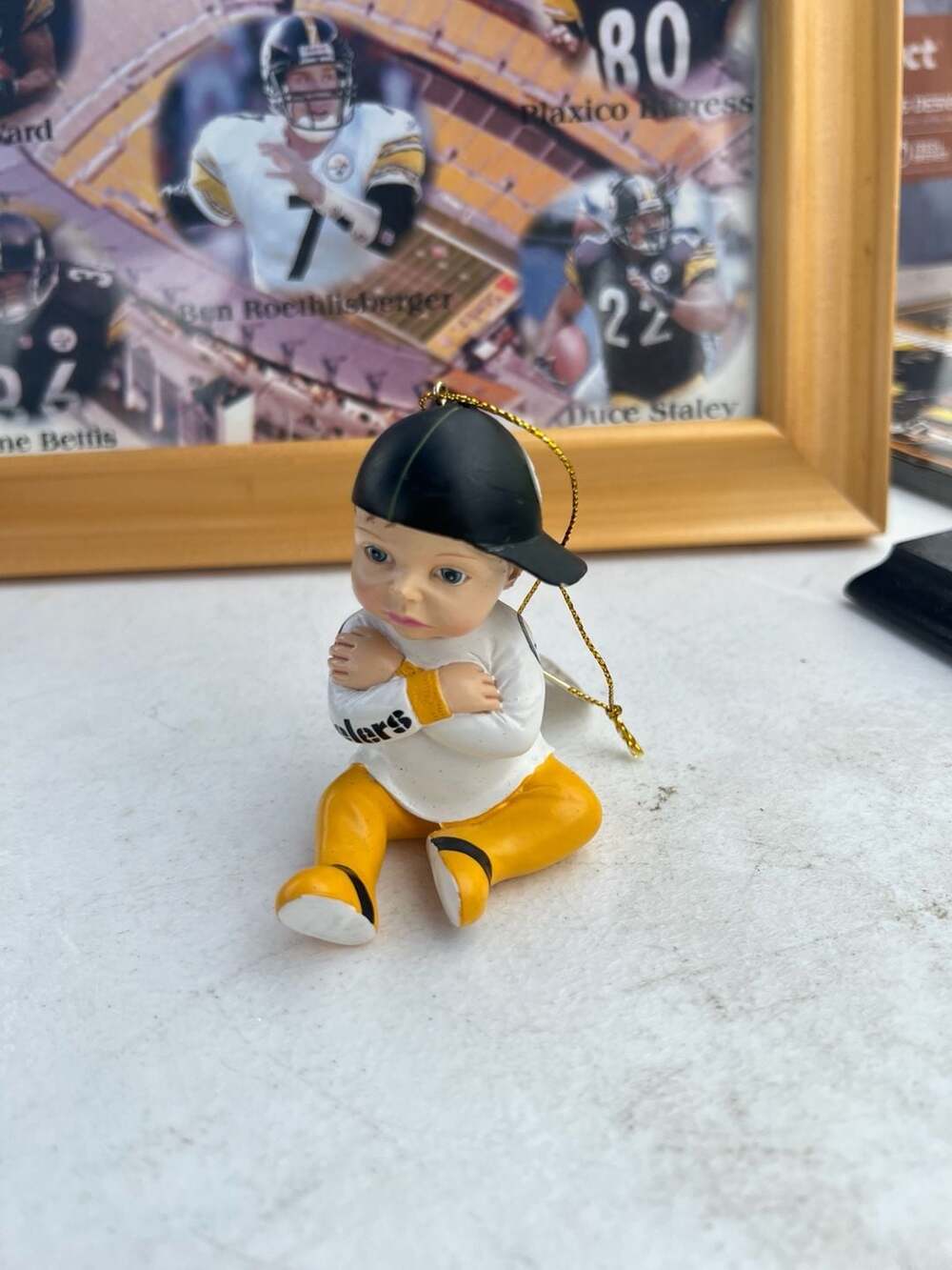 NFL Properties Pittsburgh Steelers Ornament Born To Be A Steelers Fan 2012